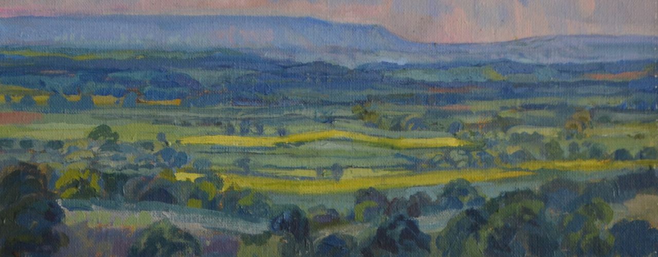 Spring light, Hay Bluff