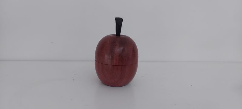 Purple Heart Apple Pot
