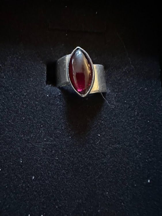 garnet ring