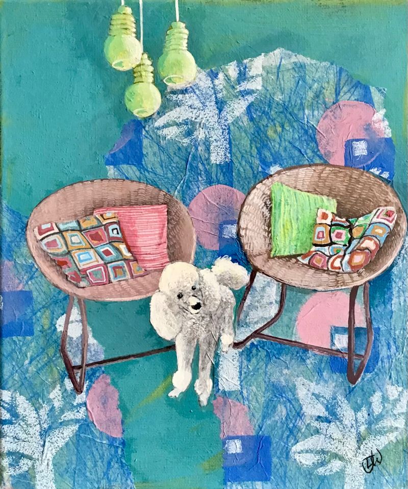 All the goods and a poodle