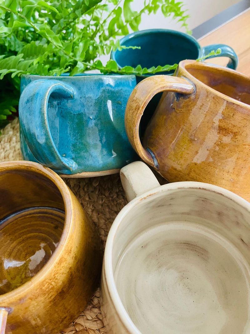 Assorted Gloss Glaze Cups