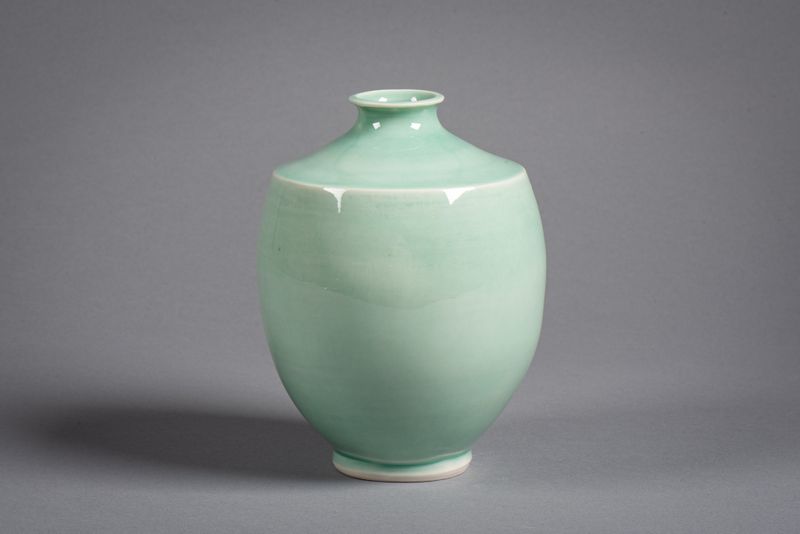 Porcelain flower vase