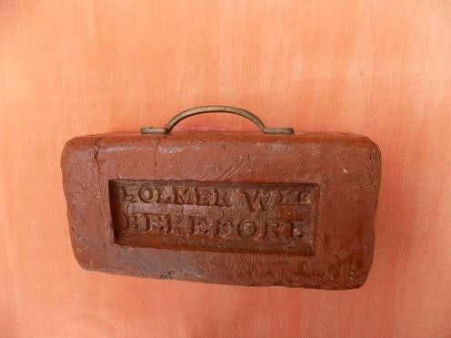 Doorstop (salvaged local brick)