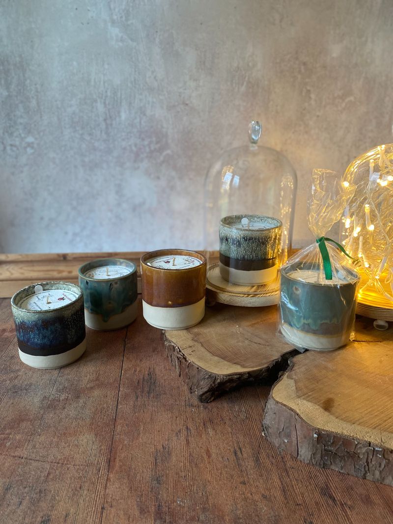 Essential oil candles