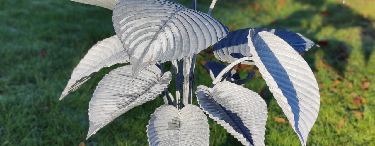 Hosta Sculpture, "Pearl"