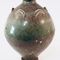 green glazed vase