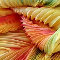 Summer Shibori Silk Scarf