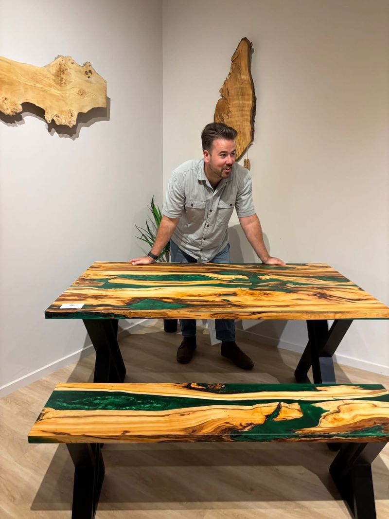 Will Goodman (Emerald Green Resin Table)