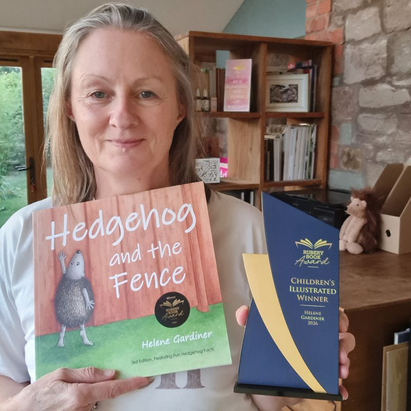 Hedgehog and the Fence wins the International Rubery Award 2026 for Illustrated Children's Book