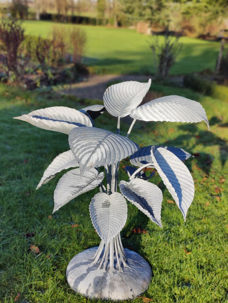 Hosta Sculpture, "Pearl"
