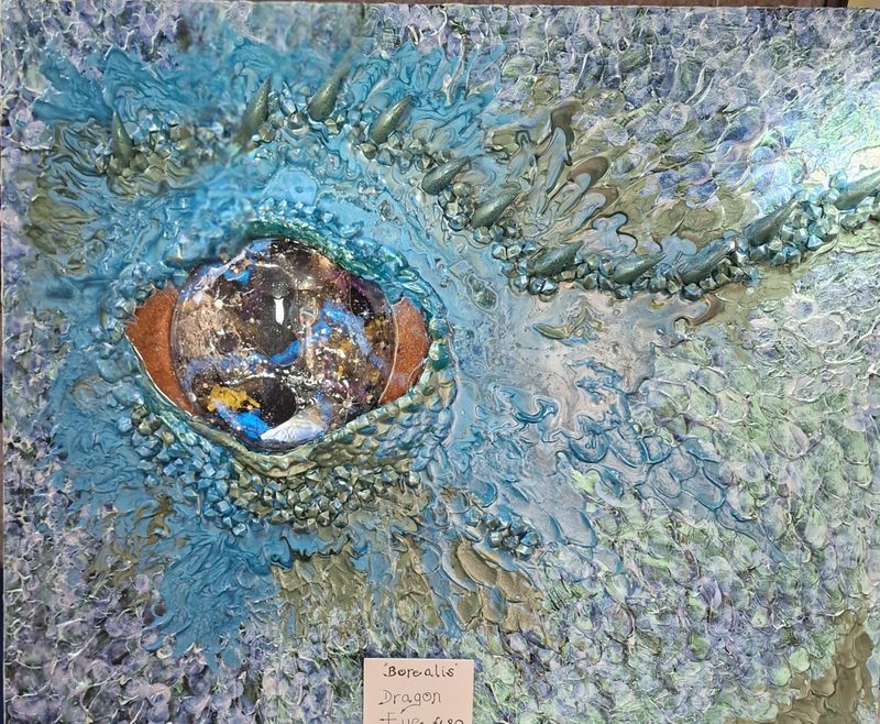 DRAGON EYE painting