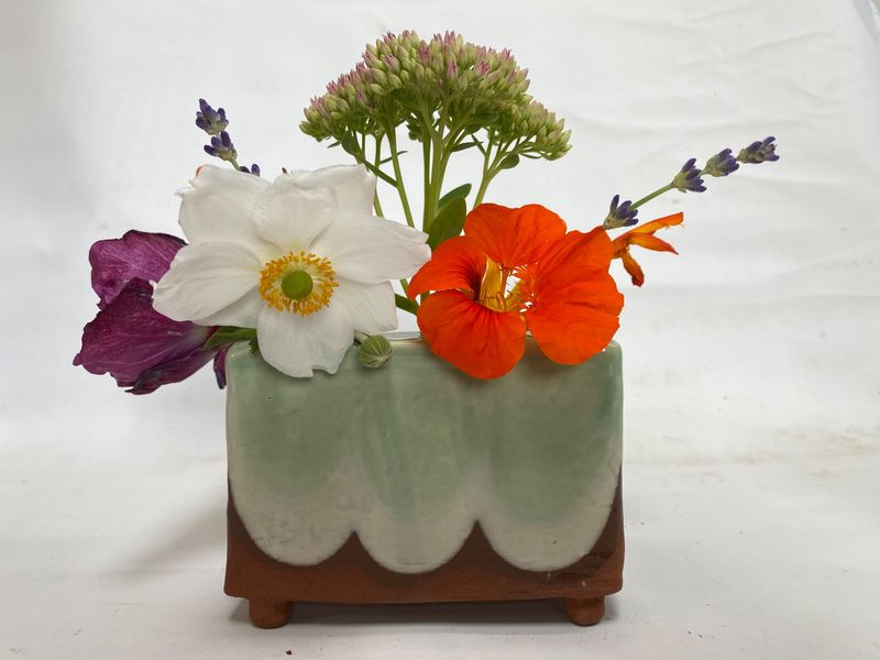 Earthenware and slip