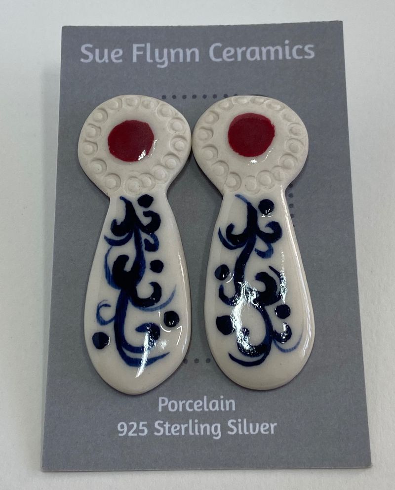 Porcelain Earrings
